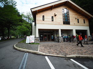 北岳登山の登山口　広河原