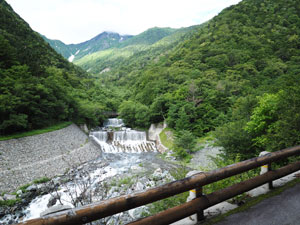 広河原より山頂方向