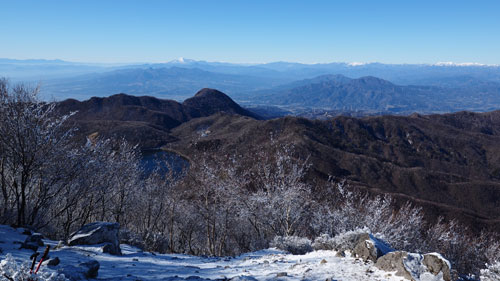 赤城山・黒檜山展望台からの眺め