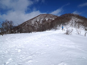 群馬県の赤城山・雪の黒檜山・駒ヶ岳登山　スノートレッキング