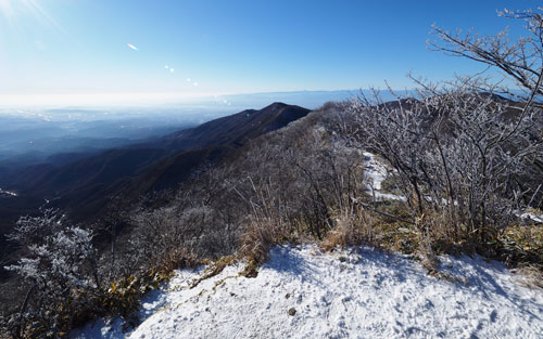 赤城山・駒ヶ岳から関東平野の眺望