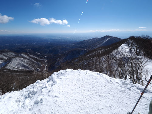 関東平野を一望できる　赤城山・駒ヶ岳山頂からの眺望