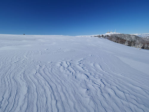 美ヶ原　雪原の景色